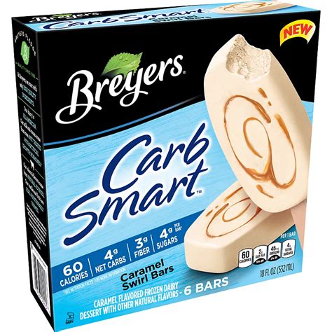 How many calories are in carmel ice cream bar - calories, carbs, nutrition