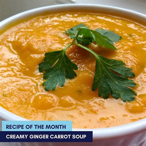 How many calories are in carrot ginger soup - calories, carbs, nutrition