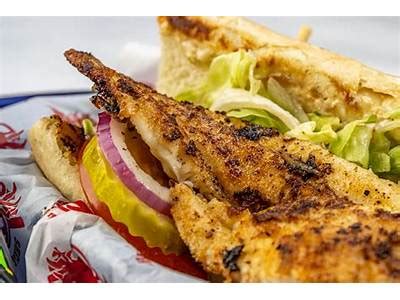 How many calories are in catfish po' boy - calories, carbs, nutrition