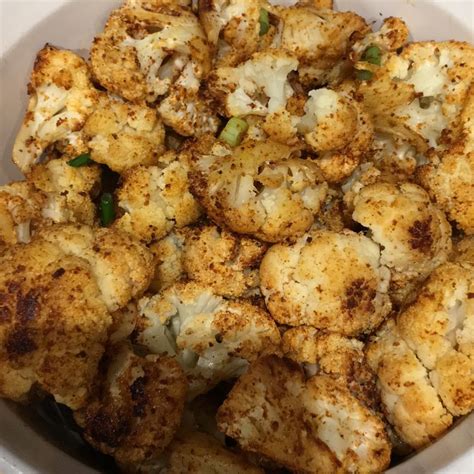 How many calories are in cauliflower and roasted corn with chili powder and lime - calories, carbs, nutrition