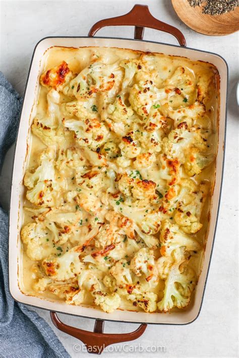 How many calories are in cauliflower au gratin - calories, carbs, nutrition