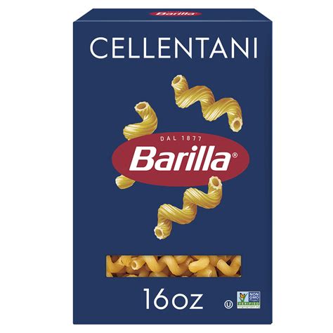 How many calories are in cellentani pasta - calories, carbs, nutrition