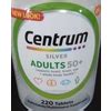 How many calories are in centrum silver - calories, carbs, nutrition