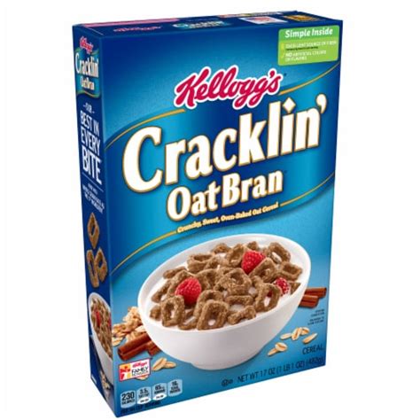 How many calories are in cereal cracklin oat bran bulk 1 cup - calories, carbs, nutrition