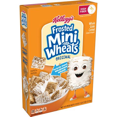 How many calories are in cereal frosted mini wheats bulk 1 cup - calories, carbs, nutrition