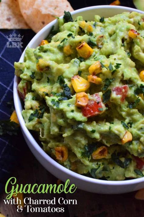 How many calories are in charred corn mushroom and tomato guacamole - calories, carbs, nutrition