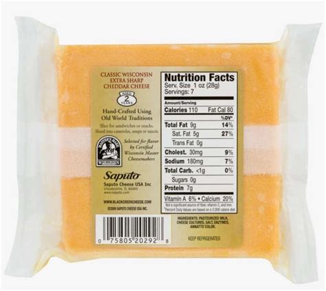 How many calories are in cheddar cheese - calories, carbs, nutrition