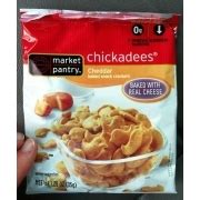 How many calories are in cheddar chickadees - calories, carbs, nutrition