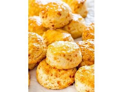 How many calories are in cheddar lemon biscuits - calories, carbs, nutrition