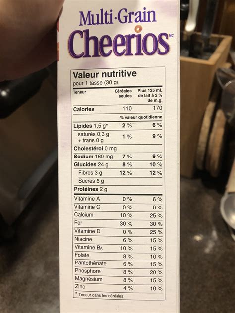 How many calories are in cheerios energy bar - calories, carbs, nutrition