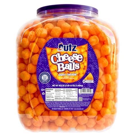 How many calories are in cheese balls - calories, carbs, nutrition