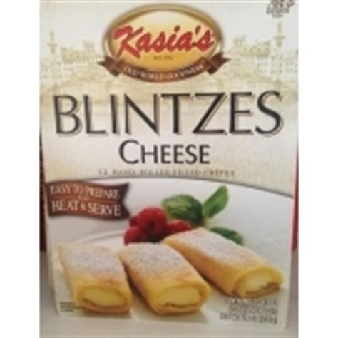 How many calories are in cheese blintz - calories, carbs, nutrition