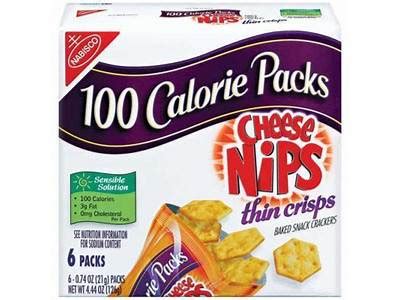 How many calories are in cheese nips - calories, carbs, nutrition