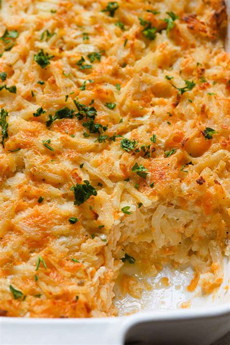 How many calories are in cheesy hash brown potatoes - calories, carbs, nutrition