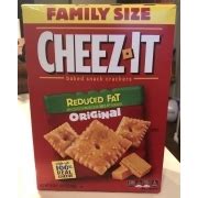 How many calories are in cheez-it reduced fat crackers - calories, carbs, nutrition