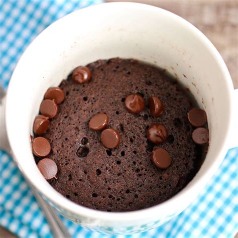 How many calories are in chef education series - microwave chocolate mug cake - calories, carbs, nutrition