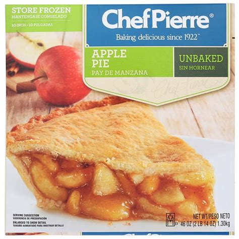 How many calories are in chef pierre apple pie, rtb - calories, carbs, nutrition