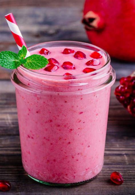 How many calories are in cherry pomegranate smoothie, 16 oz - calories, carbs, nutrition