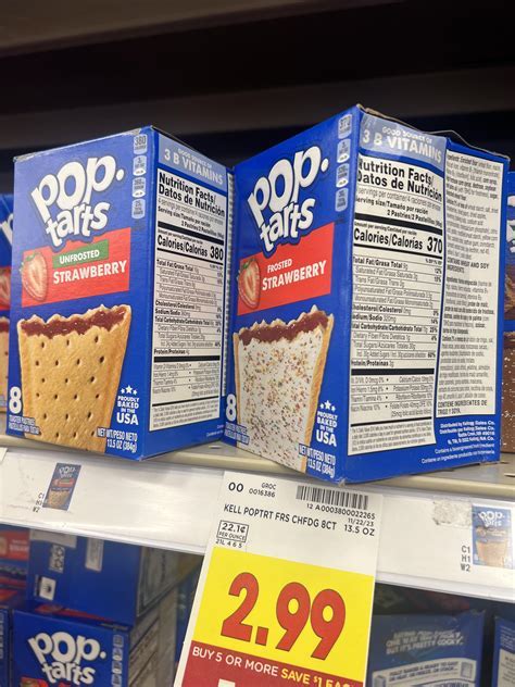 How many calories are in cherry pop-tarts - calories, carbs, nutrition