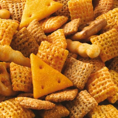 How many calories are in chex mix, cheddar - calories, carbs, nutrition