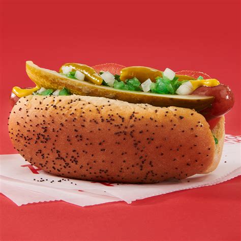 How many calories are in chicago style dog - calories, carbs, nutrition