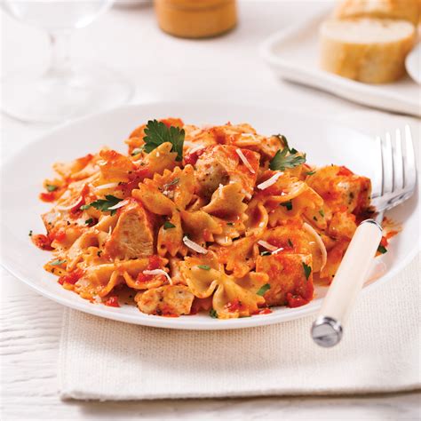 How many calories are in chicken, farfalle & butternut squash - calories, carbs, nutrition