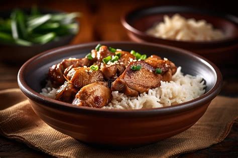 How many calories are in chicken adobo rice bowl - calories, carbs, nutrition