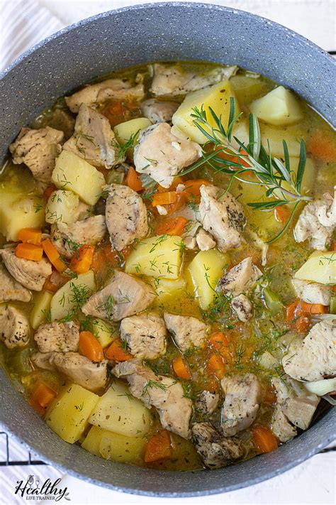 How many calories are in chicken bacon vegetable stew (111334.0) - calories, carbs, nutrition