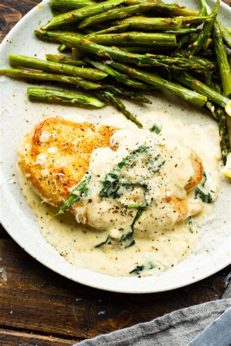 How many calories are in chicken breast florentine - calories, carbs, nutrition