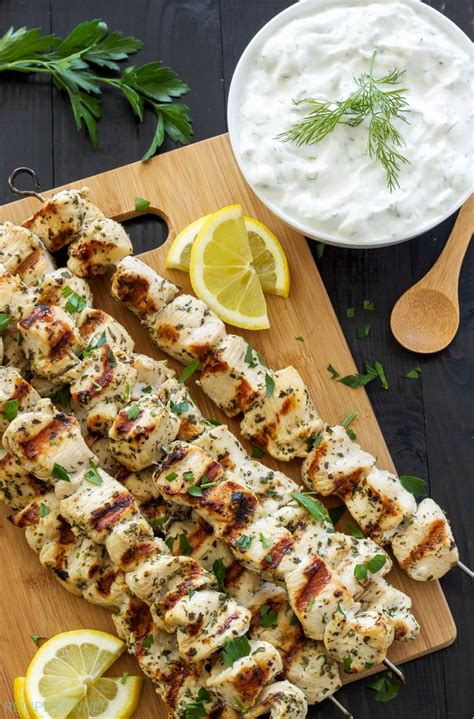 How many calories are in chicken breast rndm greek skewers tzatziki relish & basmati - calories, carbs, nutrition