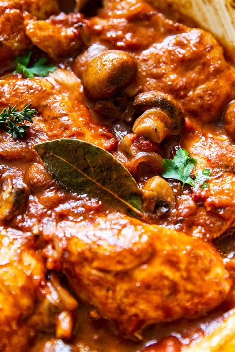 How many calories are in chicken chasseur - calories, carbs, nutrition