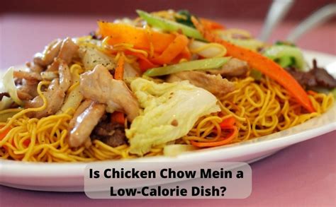 How many calories are in chicken chow mein - calories, carbs, nutrition