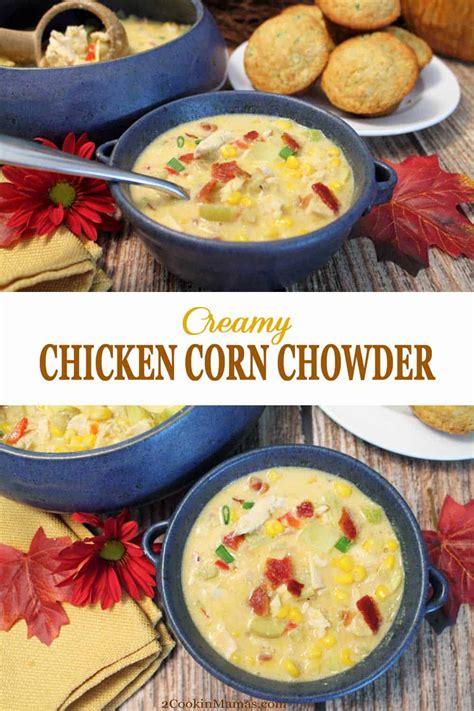 How many calories are in chicken corn chowder - calories, carbs, nutrition