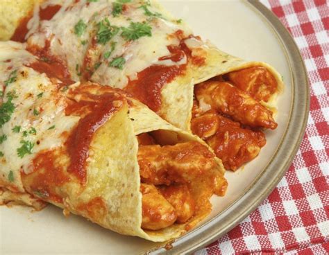 How many calories are in chicken enchilada - calories, carbs, nutrition