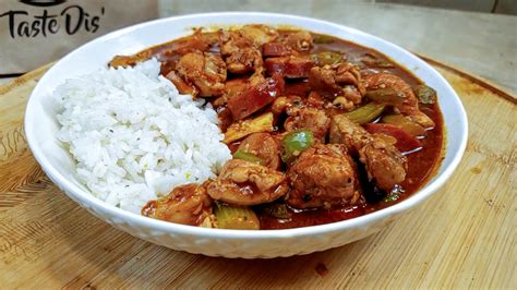 How many calories are in chicken etouffee - calories, carbs, nutrition