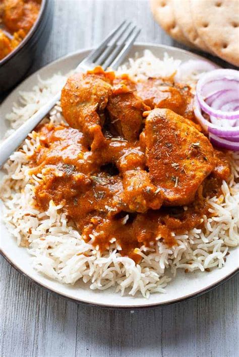 How many calories are in chicken madras curry and rice - calories, carbs, nutrition