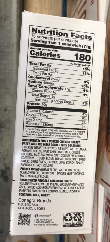 How many calories are in chicken melt - calories, carbs, nutrition