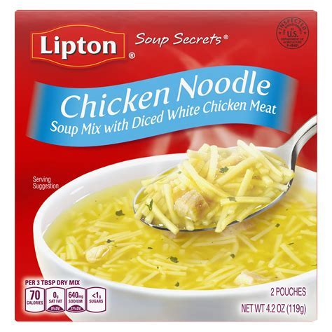 How many calories are in chicken noodle soup- 25% less sodium - calories, carbs, nutrition