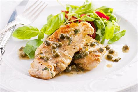 How many calories are in chicken picatta - calories, carbs, nutrition