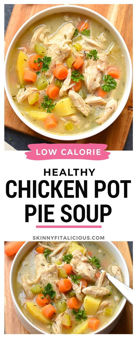 How many calories are in chicken pot pie soup - calories, carbs, nutrition