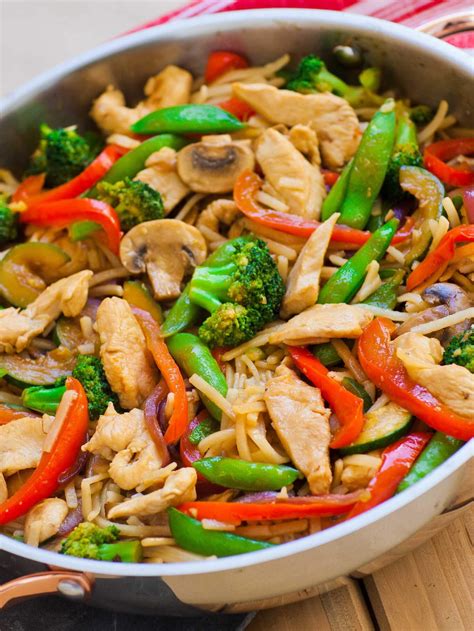 How many calories are in chicken teriyaki stir fry - calories, carbs, nutrition