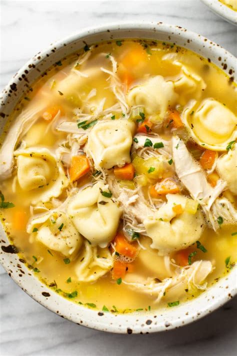 How many calories are in chicken tortellini soup - calories, carbs, nutrition