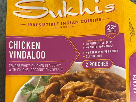 How many calories are in chicken vindaloo - calories, carbs, nutrition