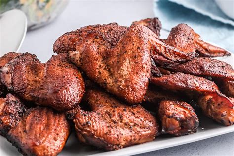 How many calories are in chicken wings whole smoked 5 ea - calories, carbs, nutrition