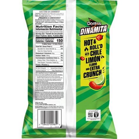 How many calories are in chili limon - calories, carbs, nutrition