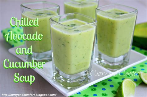 How many calories are in chilled avocado soup shooters - calories, carbs, nutrition