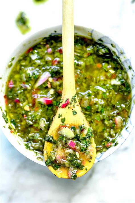 How many calories are in chimichurri vinaigrette (41575.2) - calories, carbs, nutrition