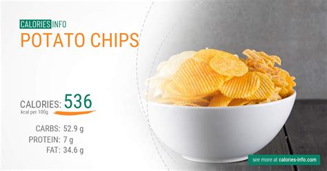 How many calories are in chips - calories, carbs, nutrition