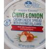 How many calories are in chives and onion cream cheese - calories, carbs, nutrition