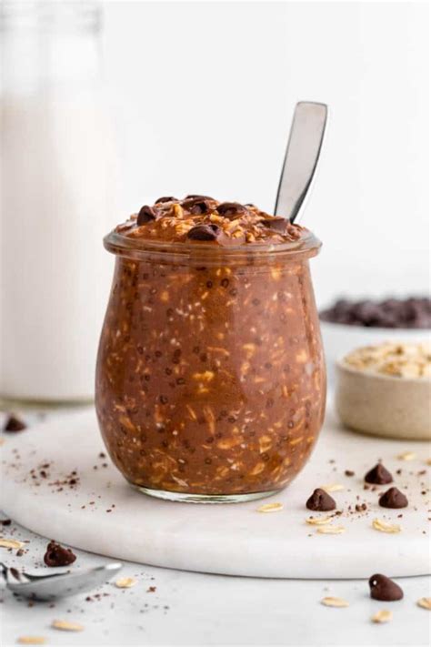 How many calories are in chocolada overnight oats - calories, carbs, nutrition